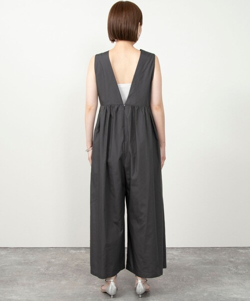 NOLLEY’S（ノーリーズ）の「バックVオールインワン（つなぎ/オールインワン・レディース・ブラック/オリーブ・38）」の13枚目の写真