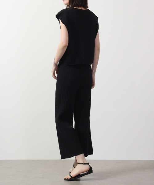 &soiree(アンドソワレ)の「&soiree ニットセットアップ(その他トップス・レディース・ブラック/ベージュ/キャメル・F)」の7枚目の写真