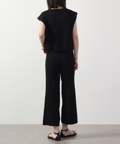 &soiree(アンドソワレ)の「&soiree ニットセットアップ(その他トップス・レディース・ブラック/ベージュ/キャメル・F)」の8枚目の写真