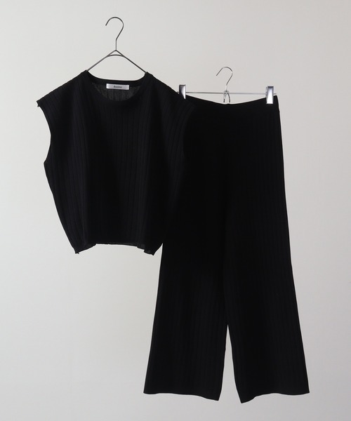 &soiree(アンドソワレ)の「&soiree ニットセットアップ(その他トップス・レディース・ブラック/ベージュ/キャメル・F)」の18枚目の写真