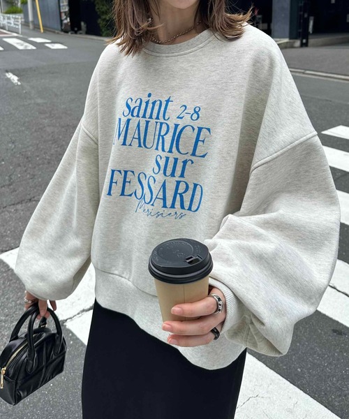 DISCOAT（ディスコート）の「SAINTマルシェロゴプリントスウェット
