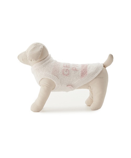 gelato pique(ジェラートピケ)の「【CAT&DOG】【販路限定商品】 スムーズィーケーキボーダープルオーバー(ペットウェア・レディース・ブルー/ピンク・LARGE/MEDIUM/SMALL)」の12枚目の写真