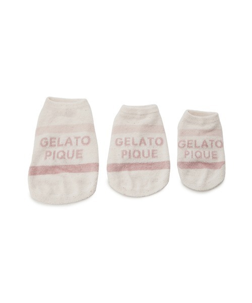 gelato pique(ジェラートピケ)の「【CAT&DOG】【販路限定商品】 スムーズィーケーキボーダープルオーバー(ペットウェア・レディース・ブルー/ピンク・LARGE/MEDIUM/SMALL)」の20枚目の写真