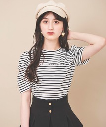 タックスリーブロゴTシャツ