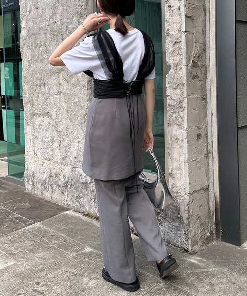 24ss collage gallardagalante チュールビスチェ