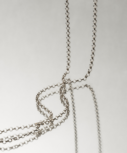 SAMH by LILAS ラウンドチェーン60cmネックレス シルバー SAMH by LILAS】ラウンドチェーン60cmネックレス SV（ネックレス