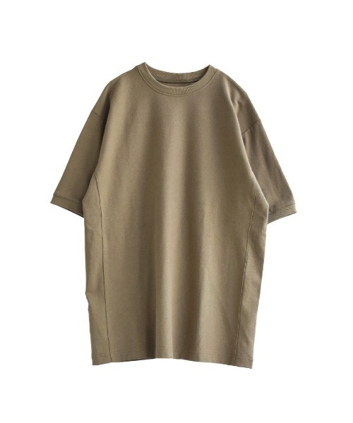 zootie（ズーティー）の「USAコットン ハーフスリーブプルオーバー（Tシャツ/カットソー・レディース・ブラック/ベージュ/ホワイト・フリー）」の9枚目の写真