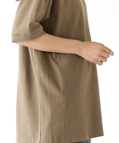 zootie（ズーティー）の「USAコットン ハーフスリーブプルオーバー（Tシャツ/カットソー・レディース・ブラック/ベージュ/ホワイト・フリー）」の14枚目の写真