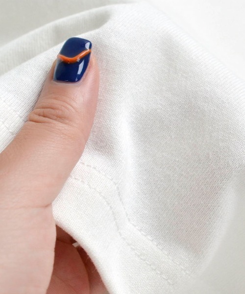 zootie（ズーティー）の「USAコットン ハーフスリーブプルオーバー（Tシャツ/カットソー・レディース・ブラック/ベージュ/ホワイト・フリー）」の18枚目の写真