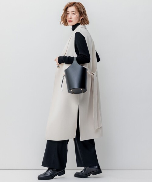 23区（ニジュウサンク）の「ウールリバー ロング ジレ（ベスト）」 - WEAR