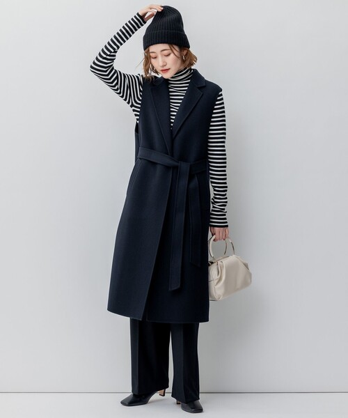 23区（ニジュウサンク）の「ウールリバー ロング ジレ（ベスト）」 - WEAR