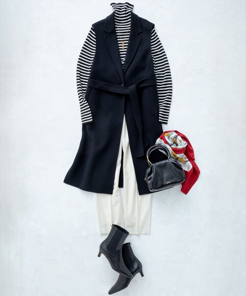 23区（ニジュウサンク）の「ウールリバー ロング ジレ（ベスト）」 - WEAR