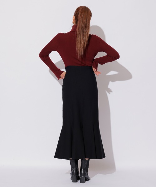 REDYAZEL(レディアゼル)の「ビット付きマーメイドスカート(スカート・レディース・ネイビー/ブラック/ブラウン系その他・SMALL/MEDIUM)」の7枚目の写真