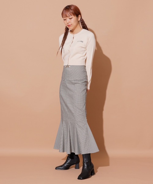 REDYAZEL(レディアゼル)の「ビット付きマーメイドスカート(スカート・レディース・ネイビー/ブラック/ブラウン系その他・SMALL/MEDIUM)」の12枚目の写真