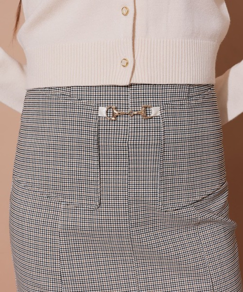 REDYAZEL(レディアゼル)の「ビット付きマーメイドスカート(スカート・レディース・ネイビー/ブラック/ブラウン系その他・SMALL/MEDIUM)」の14枚目の写真