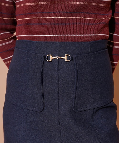 REDYAZEL(レディアゼル)の「ビット付きマーメイドスカート(スカート・レディース・ネイビー/ブラック/ブラウン系その他・SMALL/MEDIUM)」の18枚目の写真