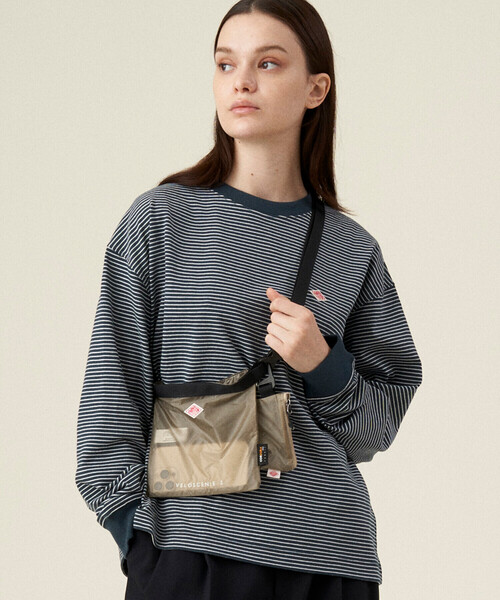 未使用　DANTON ダントン　キャンパスハンドバッグ　バッグ　ストーングレイ DANTON（ダントン）の「CORDURA RIP SHOULDER BAG〈VELOSCENIE 3