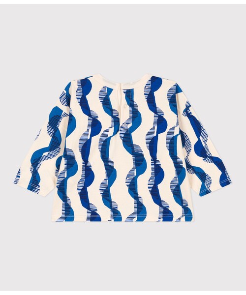 PETIT BATEAU(プチバトー)の「プリント長袖Tシャツ(Tシャツ/カットソー・キッズ・ホワイト系その他・18MONTH/36MONTH/24MONTH/12MONTH)」の2枚目の写真