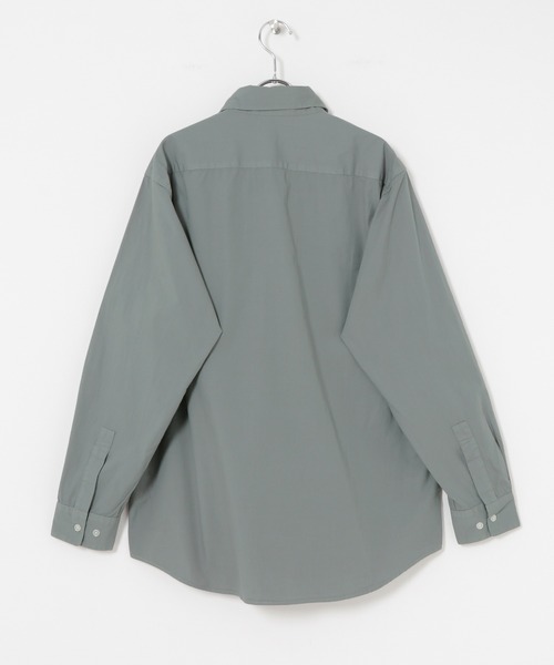 URBAN RESEARCH(アーバンリサーチ)の「ガーメントダイレギュラーカラーシャツ(シャツ/ブラウス・メンズ・イエロー/ブルー系その他/ベージュ・LARGE/MEDIUM)」の6枚目の写真