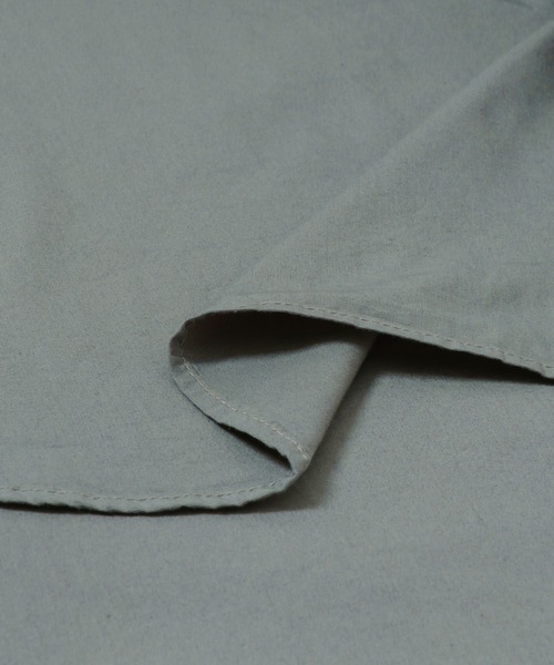 URBAN RESEARCH(アーバンリサーチ)の「ガーメントダイレギュラーカラーシャツ(シャツ/ブラウス・メンズ・イエロー/ブルー系その他/ベージュ・LARGE/MEDIUM)」の7枚目の写真