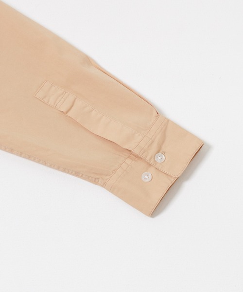 URBAN RESEARCH(アーバンリサーチ)の「ガーメントダイレギュラーカラーシャツ(シャツ/ブラウス・メンズ・イエロー/ブルー系その他/ベージュ・LARGE/MEDIUM)」の8枚目の写真