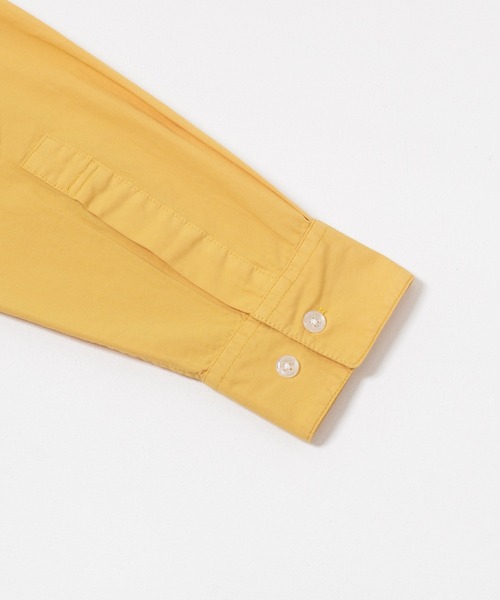 URBAN RESEARCH(アーバンリサーチ)の「ガーメントダイレギュラーカラーシャツ(シャツ/ブラウス・メンズ・イエロー/ブルー系その他/ベージュ・LARGE/MEDIUM)」の9枚目の写真