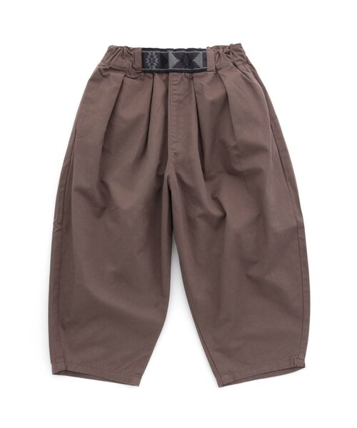 F.O.KIDS(エフオーキッズ)の「ボリュームタックパンツ(その他パンツ・キッズ・ブラウン/ベージュ/チャコール・110/130/120/140/80/100/90/95)」の2枚目の写真