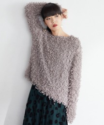 TRANOI | TRANOI ポンポンフリンジニット(ニット/セーター)