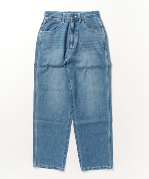 ムラサキスポーツ(ムラサキスポーツ)の「RIKKA FEMME/リッカファム ペインターパンツ ワイドデニム RF23FW21(デニムパンツ・レディース・ホワイト/ブルー/ネイビー・32inch/34inch/36inch)」の16枚目の写真