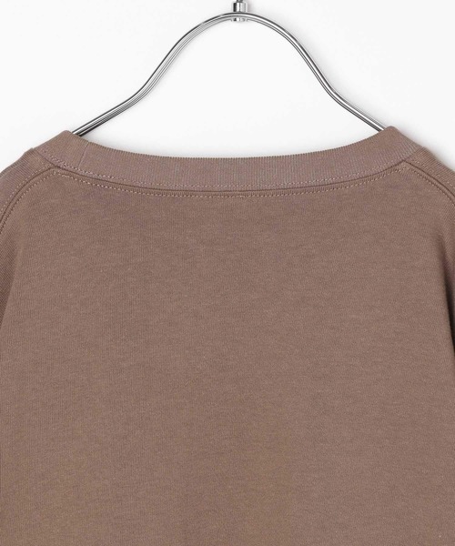 GLOBAL WORK Smile Seed Store（グローバルワーク スマイルシードストア）の「コットンＴシャツ長袖/キッズ（Tシャツ/カットソー・キッズ・モカ/ブラック/オフホワイト・120cm/130cm/140cm/110cm/100cm/150cm）」の10枚目の写真