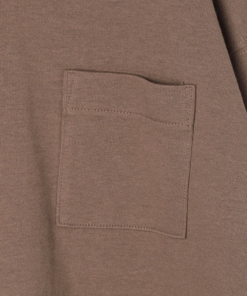 GLOBAL WORK Smile Seed Store（グローバルワーク スマイルシードストア）の「コットンＴシャツ長袖/キッズ（Tシャツ/カットソー・キッズ・モカ/ブラック/オフホワイト・120cm/130cm/140cm/110cm/100cm/150cm）」の11枚目の写真