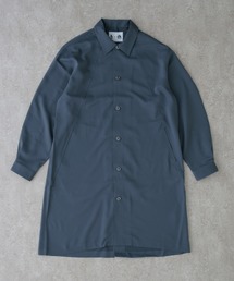 BRICK & SONS | ステンカラーロングシャツ & DAISUKE KAMII＜グレー＞(シャツ/ブラウス)