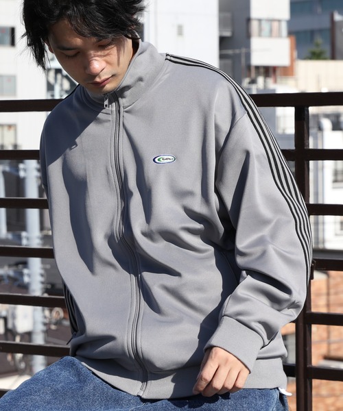 8(eight)(エイト)の「刺繍トラックジャケット(ジャージ・メンズ・グリーン系その他/ネイビー系/ブラック×ブラック/グリーン系その他2/ネイビー系2/ブラック×グレー/グレー系その他2/グレー系その他・X-LARGE/LARGE/MEDIUM)」の4枚目の写真