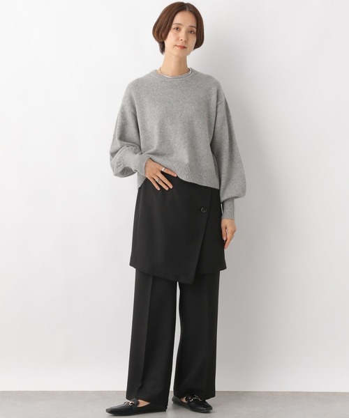LEPSIM（レプシィム）の「ビスチェ＊スカートレイヤードパンツ　986273（その他パンツ・レディース・ブラック/グレー・FREE）」の3枚目の写真
