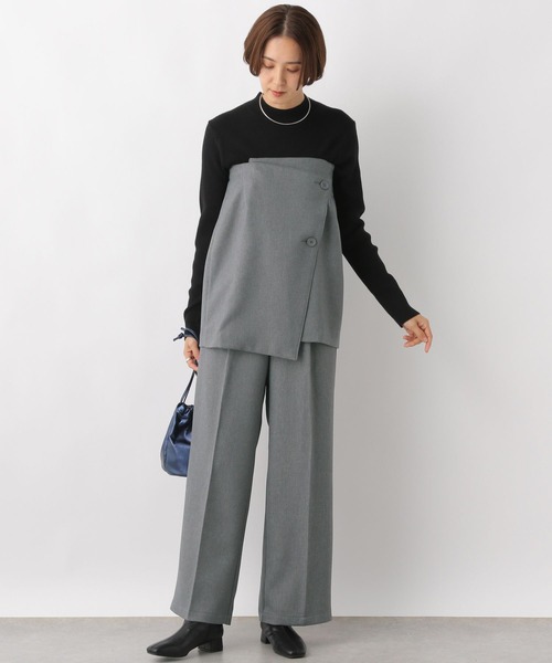 LEPSIM（レプシィム）の「ビスチェ＊スカートレイヤードパンツ　986273（その他パンツ・レディース・ブラック/グレー・FREE）」の14枚目の写真