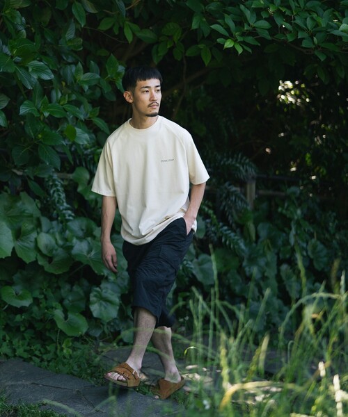 PENDLETON(ペンドルトン)の「PENDLETON x B:MING by BEAMS / 別注 アクティブ プリント Tシャツ 24SS(Tシャツ/カットソー・メンズ・ブルー系その他/チャコールグレー/ベージュ・X-LARGE/SMALL/LARGE/MEDIUM)」の4枚目の写真