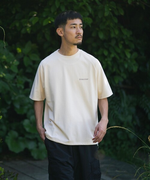 PENDLETON(ペンドルトン)の「PENDLETON x B:MING by BEAMS / 別注 アクティブ プリント Tシャツ 24SS(Tシャツ/カットソー・メンズ・ブルー系その他/チャコールグレー/ベージュ・X-LARGE/SMALL/LARGE/MEDIUM)」の7枚目の写真