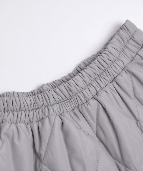 SUGAR BISKET（シュガービスケット）の「キルティングスカート（スカート・レディース・ブラック/グレー/ホワイト・フリー）」の15枚目の写真