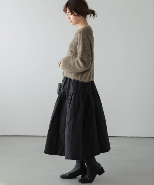 \\極美品！試着のみ✨//CPGキルティングジャケット✖️スカートセット 極美品！試着のみ✨//CPG キルティングジャケット✖️スカートセット