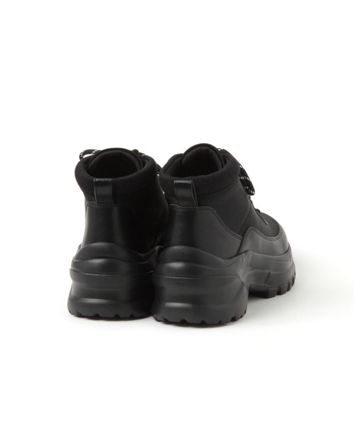 niko and...(ニコアンド)の「オリジナルマウンテンショートブーツ(ブーツ・レディース・ブラック/アイボリー・LARGE/MEDIUM)」の5枚目の写真