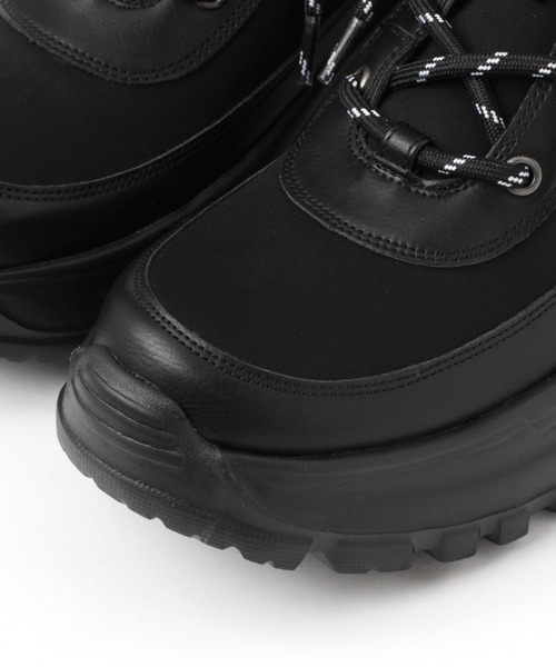 niko and...(ニコアンド)の「オリジナルマウンテンショートブーツ(ブーツ・レディース・ブラック/アイボリー・LARGE/MEDIUM)」の7枚目の写真