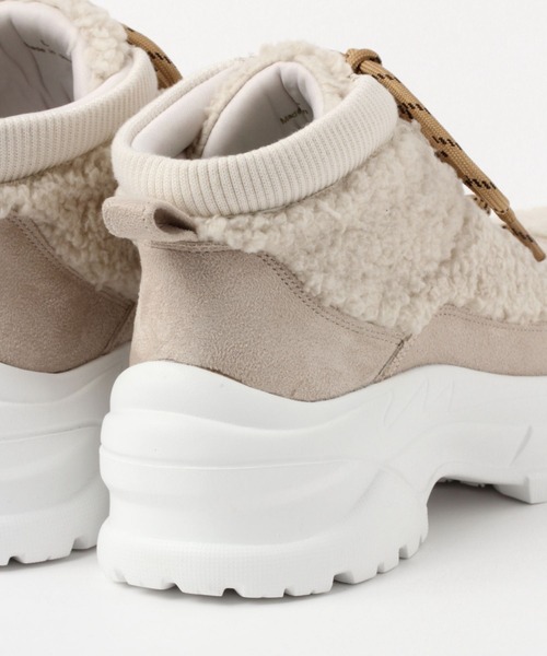 niko and...(ニコアンド)の「オリジナルマウンテンショートブーツ(ブーツ・レディース・ブラック/アイボリー・LARGE/MEDIUM)」の15枚目の写真