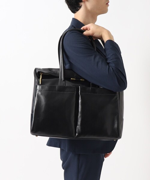 TOFF&LOADSTONE(トフアンドロードストーン)の「タイド(ビジネスバッグ・メンズ・ブラック/ブルー系その他/グレー系その他・00)」の22枚目の写真