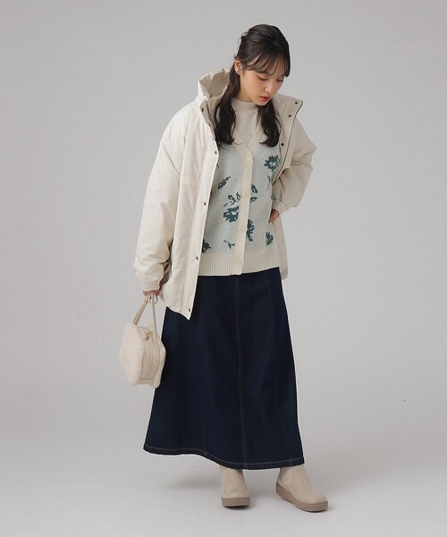 Cutie Blonde（キューティーブロンド）の「◇花柄ジャカードニット