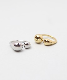 金属アレルギー対応「ieLS」ステンレス　デザインフリーリング