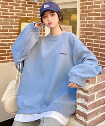 Mayree（メイリー）の「【MASHIRO】ルーズレイヤードスエット（スウェット）」