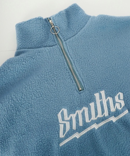 Miniministore（ミニミニストア）の「ボアトレーナー フロントジップ 韓国風 フリース（スウェット・レディース・アイボリー/ブルー/ブラック/モカ・フリー）」の13枚目の写真