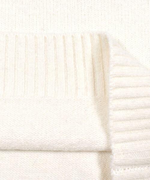 ZIDDY（ジディ）の「【 ニコ☆プチ 掲載 】ロゴジャガードニット(130~160cm)（ニット/セーター・キッズ・ネイビー/オフホワイト・FREE/130cm/140cm/150cm）」の12枚目の写真