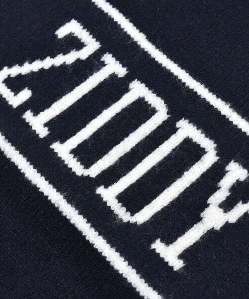 ZIDDY（ジディ）の「【 ニコ☆プチ 掲載 】ロゴジャガードニット(130~160cm)（ニット/セーター・キッズ・ネイビー/オフホワイト・FREE/130cm/140cm/150cm）」の16枚目の写真