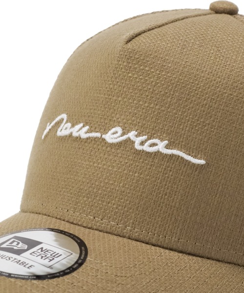 NEW ERA(ニューエラ)の「ニューエラ メッシュキャップ 9FORTYA-Frame 綿麻(キャップ・メンズ・ブラック/ベージュ・FREE)」の11枚目の写真